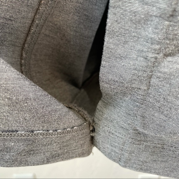 Theory Sonan B Moto Asymmetrical Full Zip-Up Long Sleeve Sweatshirt Size Small - Picture 7 of 16